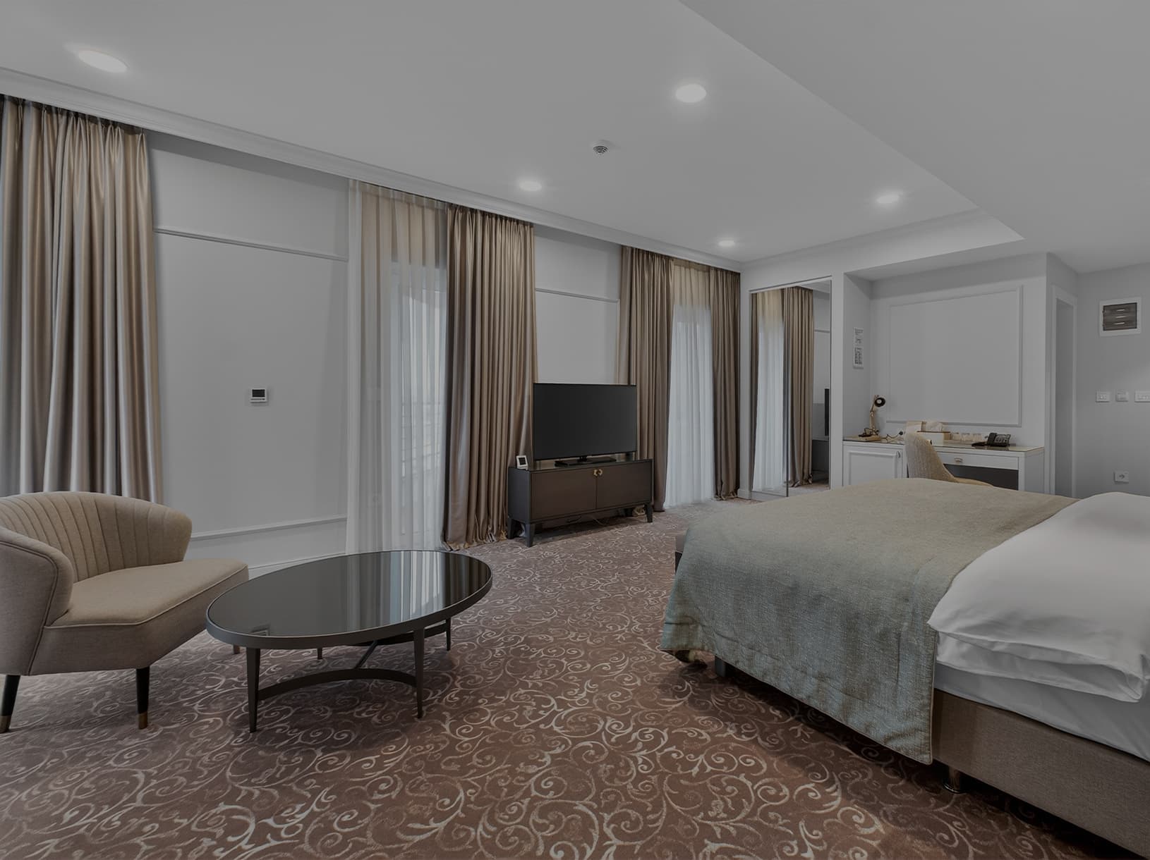 Minimalist Interior with Wood and Earth Tones